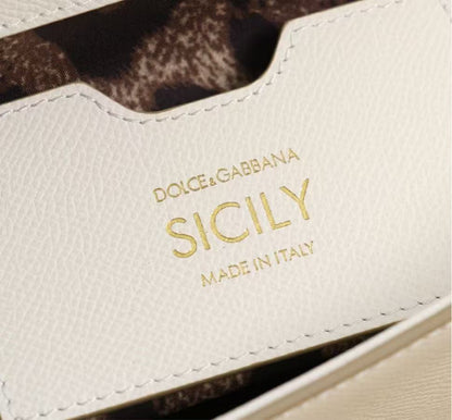 DB Sicily Bag White Dauphine Calfskin