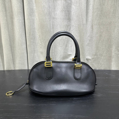 Balenciaga  Bolero Bowling Bag Black Calfksin