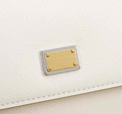 DB Sicily Bag White Dauphine Calfskin