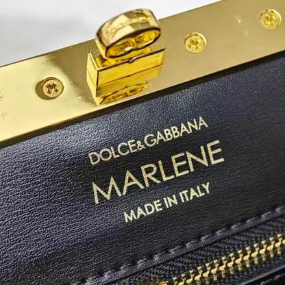 DB Small Marlene Day Bag Black Calfskin