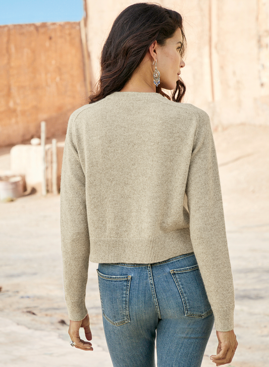 Cropped Luxe Pullover