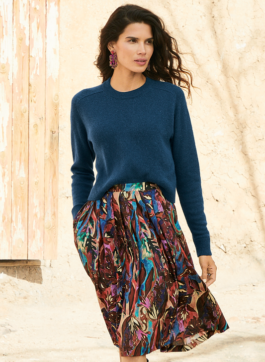 Cropped Luxe Pullover