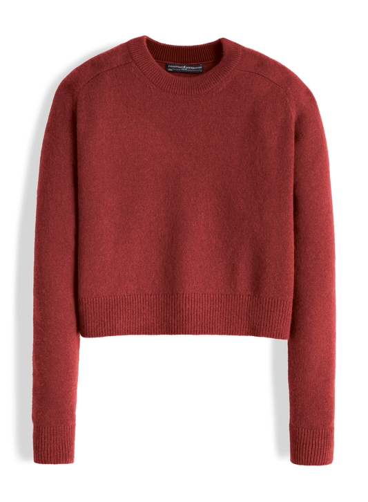 Cropped Luxe Pullover