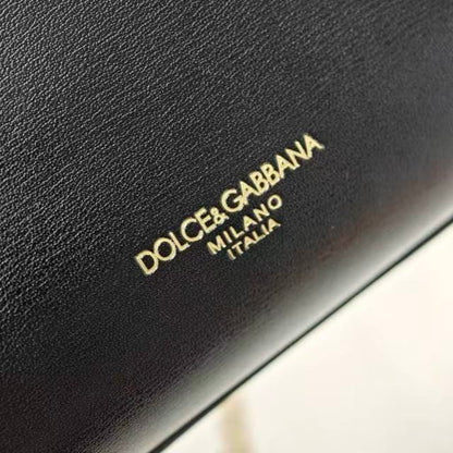 DB Small Marlene Day Bag Black Calfskin