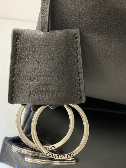 RODEO MINI BAG 22 IN GREY SMOOTH CALFSKIN SILVER HARDWARE